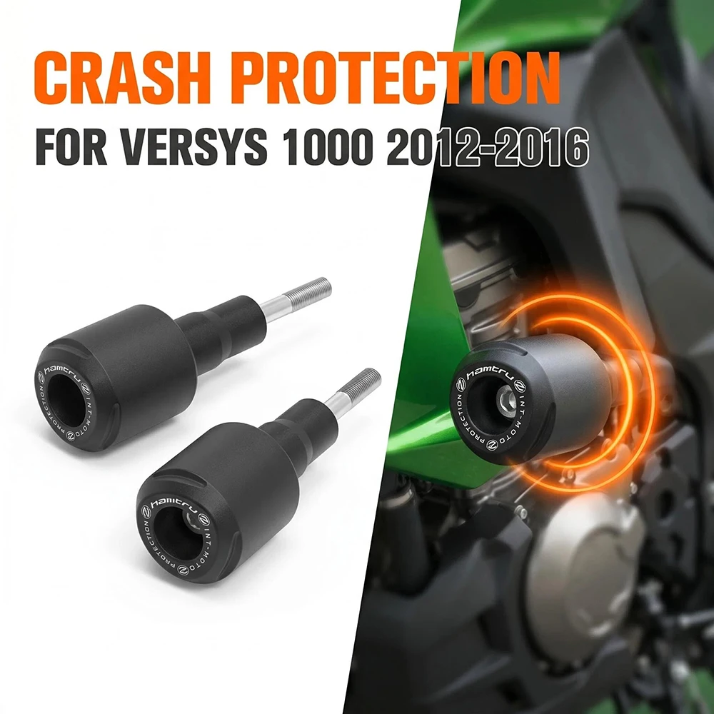 

Motorcycle Falling Crash Protector For Kawasaki Versys 1000 2012-2016 Guards Engine Crash Bobbins