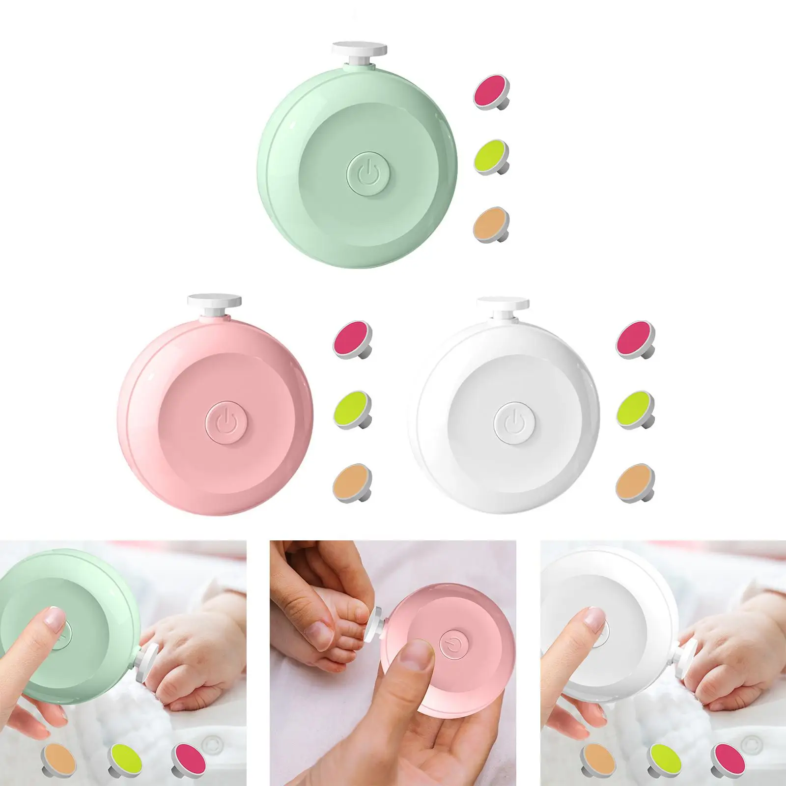 Automatische nagelreiniger, elektrische nagelvijlset, nagelslijper, nageltrimmer voor thuisgebruik