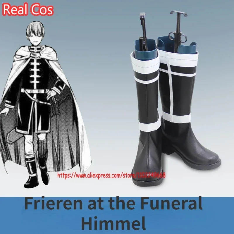 

RealCos Frieren At The Funeral Himmel Cosplay Shoes Boots Halloween Cosplay Costume Accessory