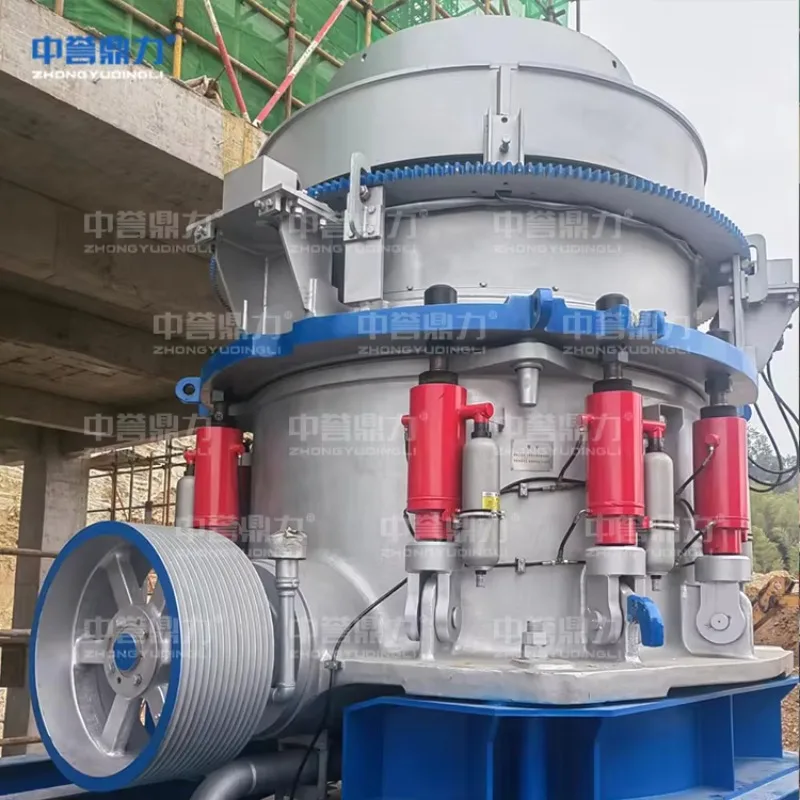 Mine Pebble Gold Mining HP200 HP300 HP400 Hydraulic Cone Crusher With Bearing Core Components 1200t/h Capacity Easy Operation