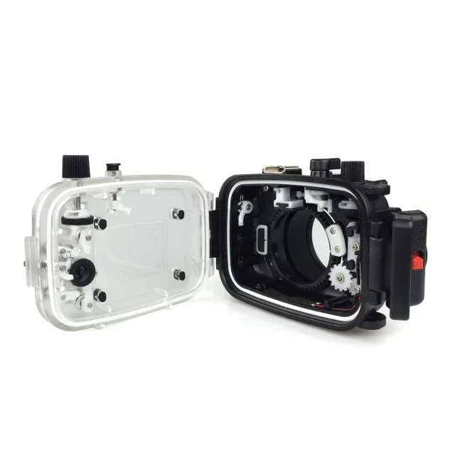 40m 130ft Waterproof Box Underwater Housing Camera Diving Case for Canon G7X Mark II WP-DC54 G7X-2 G7 X II Bag Case Cover Bag