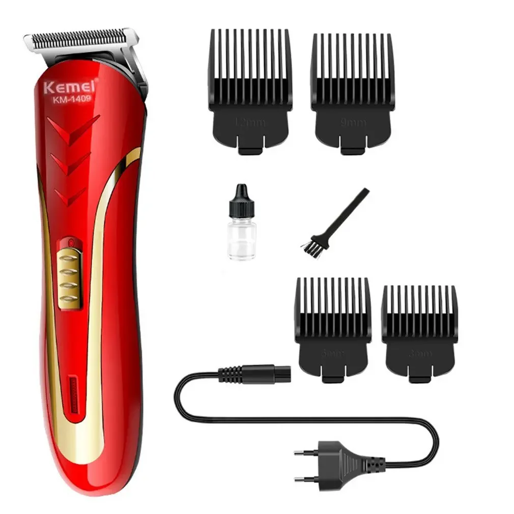 KEMEI KM-1409 Men's Rechargeable Hair Clipper Razor - Beard Shaver