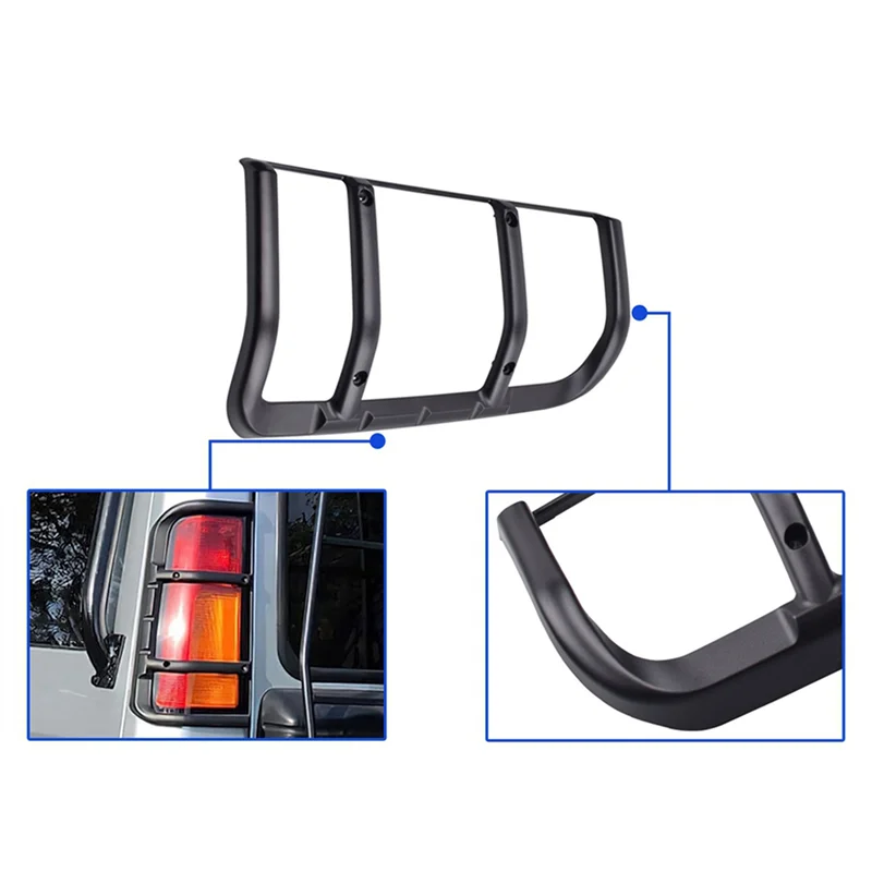 

2 Pair Taillight Bracket Rear Taillight Guard Set STC53194 For Land Rover Discovery 2 1999-2004 High Quality Auto Parts