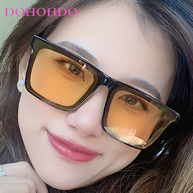 

Classic Trendy Square Frame Women's Sunglasses Luxury Brand Designer Men's Sun Glasses Drive Fishing Eyewear UV400 Lentes Mujer
