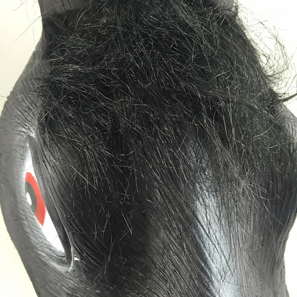 

Animal Head Mask Lifelike Horse Design Durable Plastic Fiber Material Halloween Party Cosplay Prop Festival Gathering