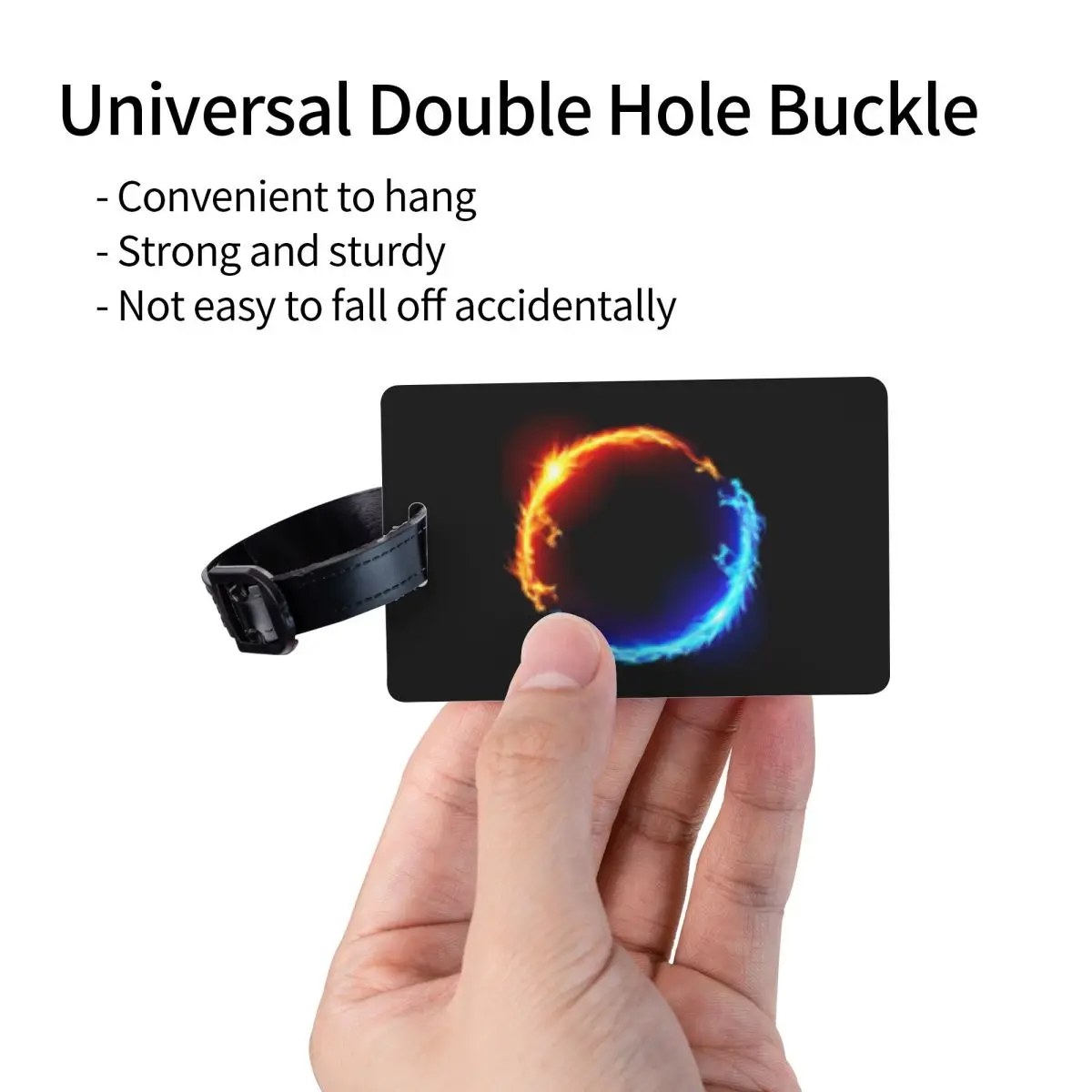 

Бирки для багажа «Красный огненный дракон», аксессуары для чемоданов, бирка для ручной клади, держатель для этикеток, идентификатор, имя, адрес