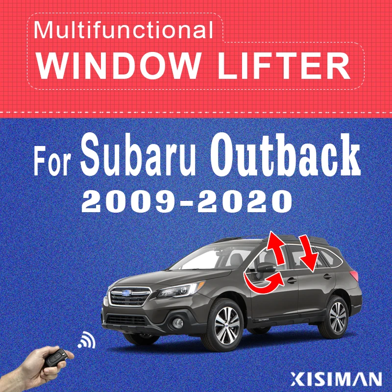 Car Power Window Lifter System For Subaru Outback 2009-2020 Side Mirror Folder Unfold System Car Intelligent Window Closer Acces
