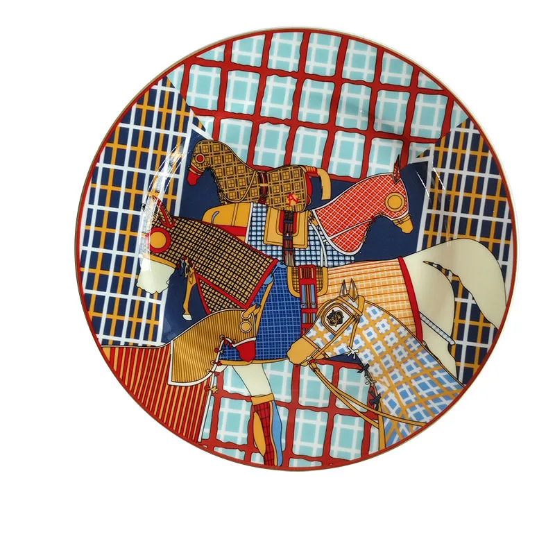 النمط الأوروبي الفاخرة العظام الصين أطباق عشاء الغربية كوب الصحن شاي بعد الظهر إبريق الشاي أكواب هدية صندوق الاستخدام اليومي أكواب