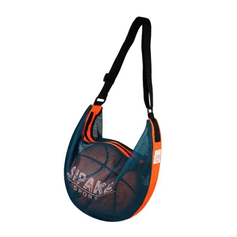 Basketball-Tragetasche mit hoher Kapazität und verstellbarem, ergonomischem Riemen, Umhängetasche für Basketball und 69HD – Detail 10