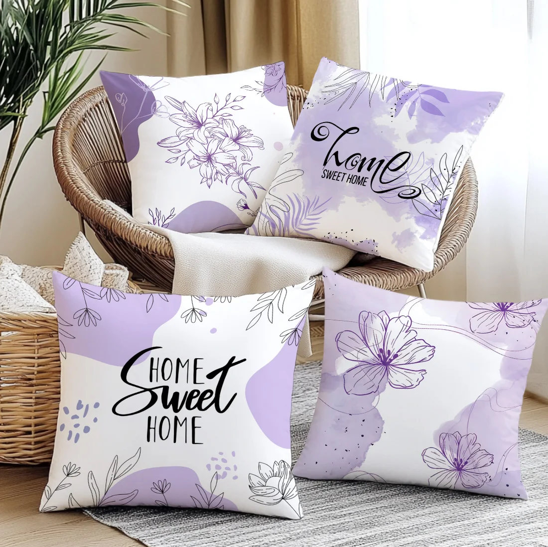 

Богемное милое украшение для дома, модная бежевая наволочка с цветочным принтом, наволочка для гостиной, дивана, украшение для комнаты