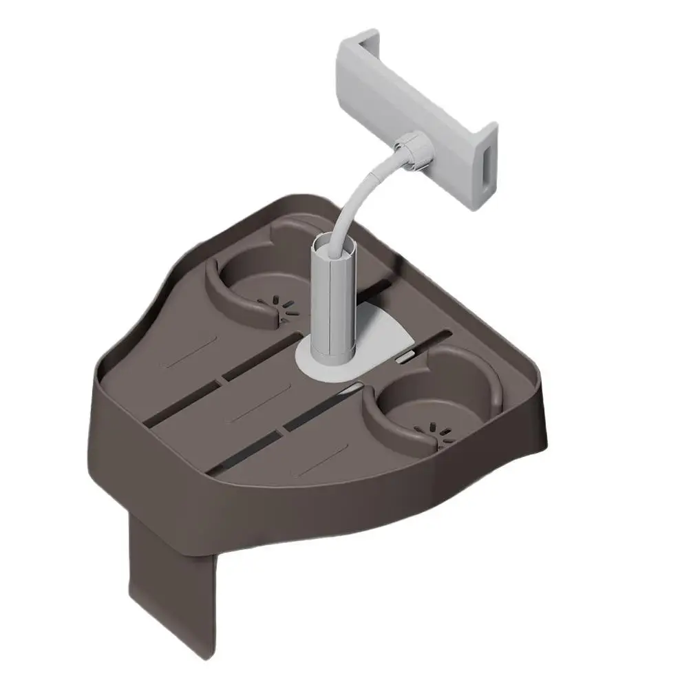 

Adjustable Hot Tub Tray Table with Cup Holder Phone Stand For Outdoor Inflatable Pools Spas Pool Beverage Shelving