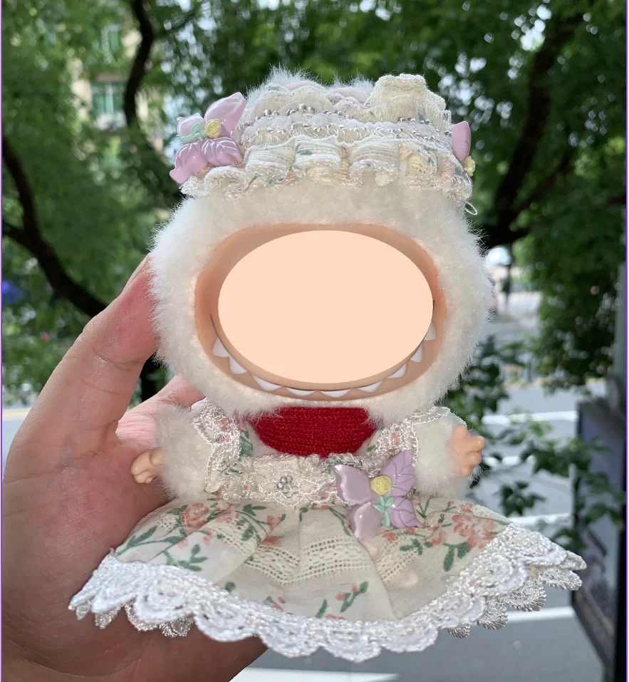 Vestiti per bambole da 6,69 pollici in vari colori, gonne in diversi colori, accessori per bambole fai-da-te adatti per bambole Labubu