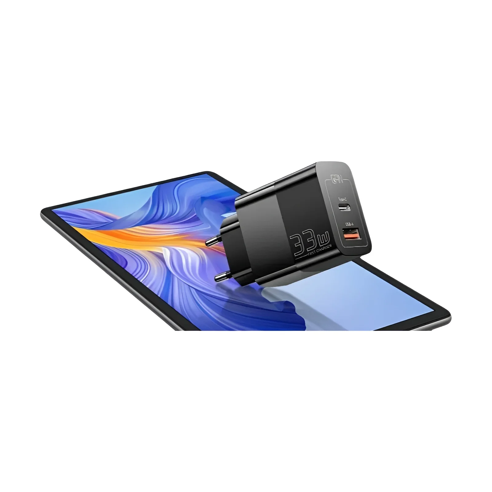 Carregador USB C Essager, GaN Tipo C PD Carregamento Rápido para iPhone 14, 13, 12, 11 Pro Max, XS, 8 P, iPad Pro Air, iPad Mini, 33W