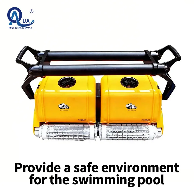 Watercrown High Quality Outdoor Delayed-Action Robot Pool Cleaner Lithium Battery Rechargeable Design Swimming Maintenance