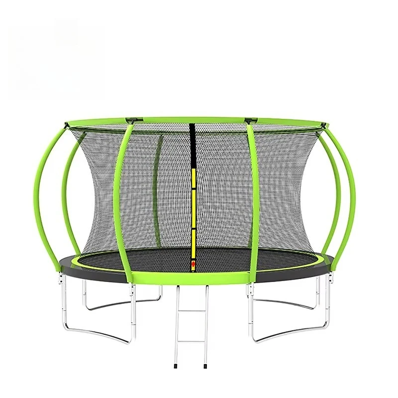 

Outdoor Large-Scale Trampoline With Net for Kids and Adults, 12 FT Trampoline for Family School