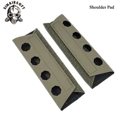 SINAIRSOFT Almohadillas tácticas para hombros Airsoft de chaleco