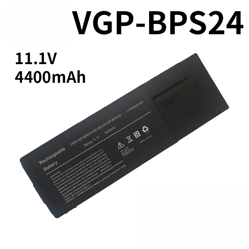 Compatible with Sony PCG-41217T VGP-BPS24 VPCSD-113T PCG-41215T High-Quality Laptop Battery