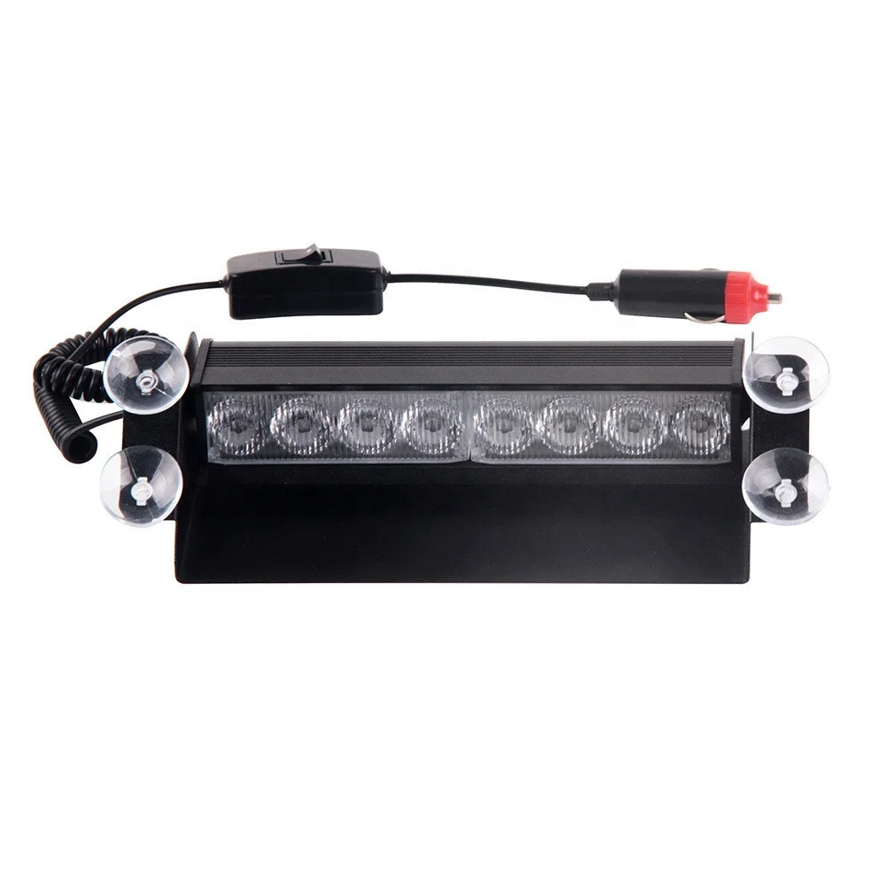 

12VDC LED Light Bar High Quality Red Blue Amber LED Strobe Emergency Warning Light for Vehicles Luces Auto Parts Car Accessories
