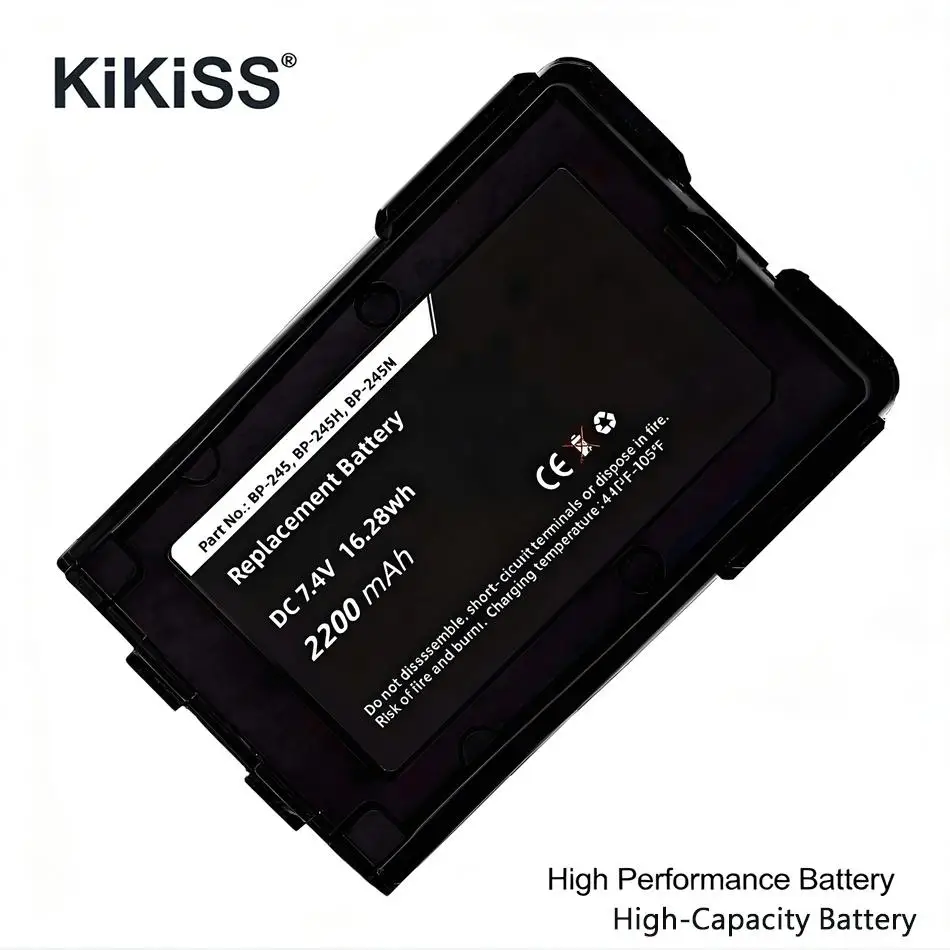 Batería para Radio VHF Bidireccional BP-245 BP-245H BP-245N 1900mAh para Icom IC-M71 IC-M72 IC-M73