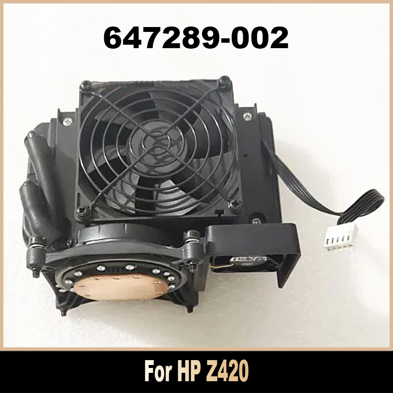Original 647289-001 647289-002 647289-003 para radiador HP Z420 ventilador de refrigeración por agua ventilador disipador de calor de alta calidad envío rápido