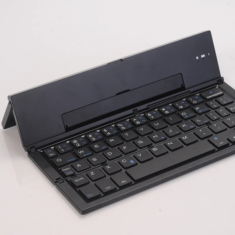 Wireless Bluetooth Keyboard, Compatible with Mobile Phones, Tablets, Three Systems, Multimedia, Foldable