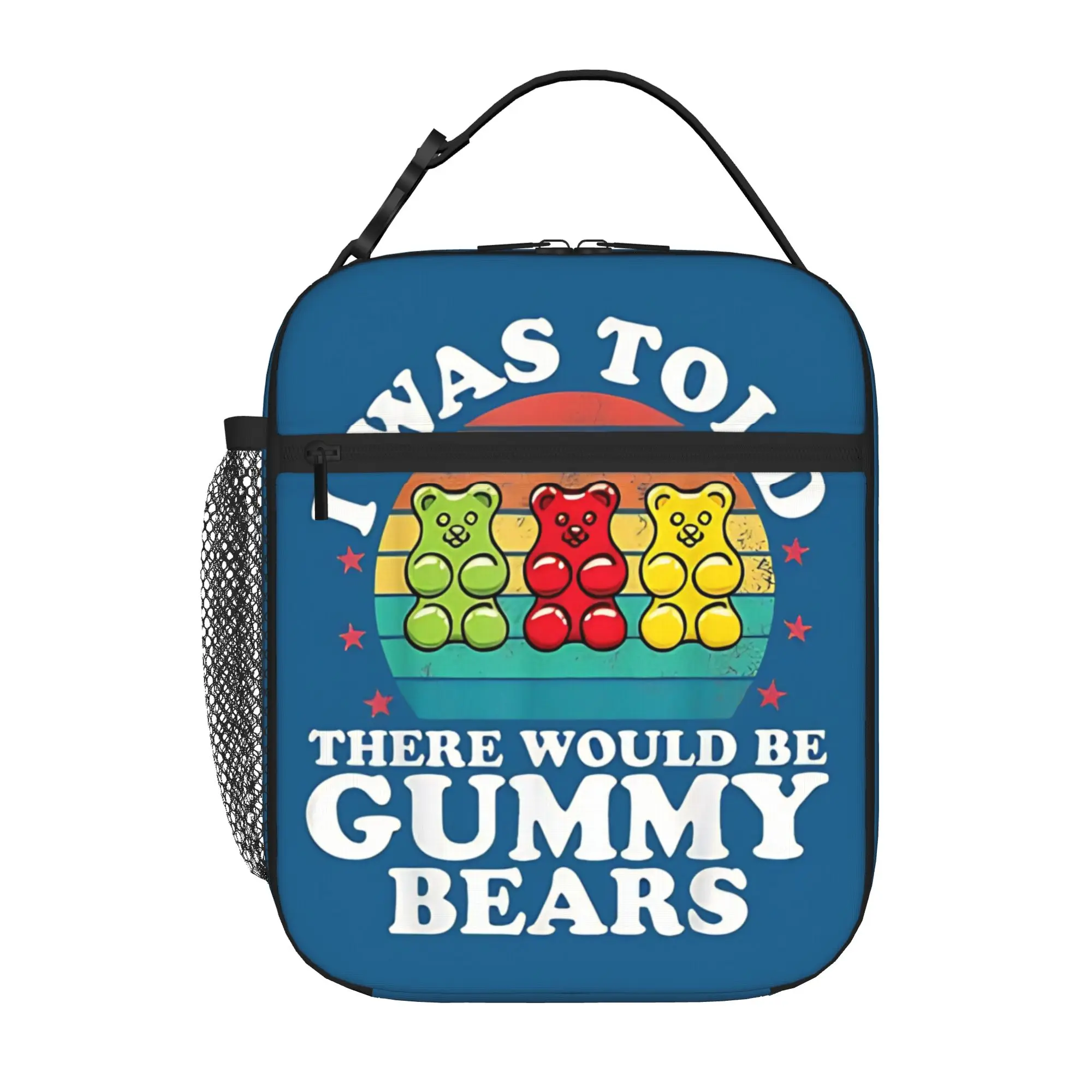 1 Piece For Students Food Container Sweet Portable Pocket Gummy Bear Zipper Closure Aluminum Foil Food Pouch For Travel