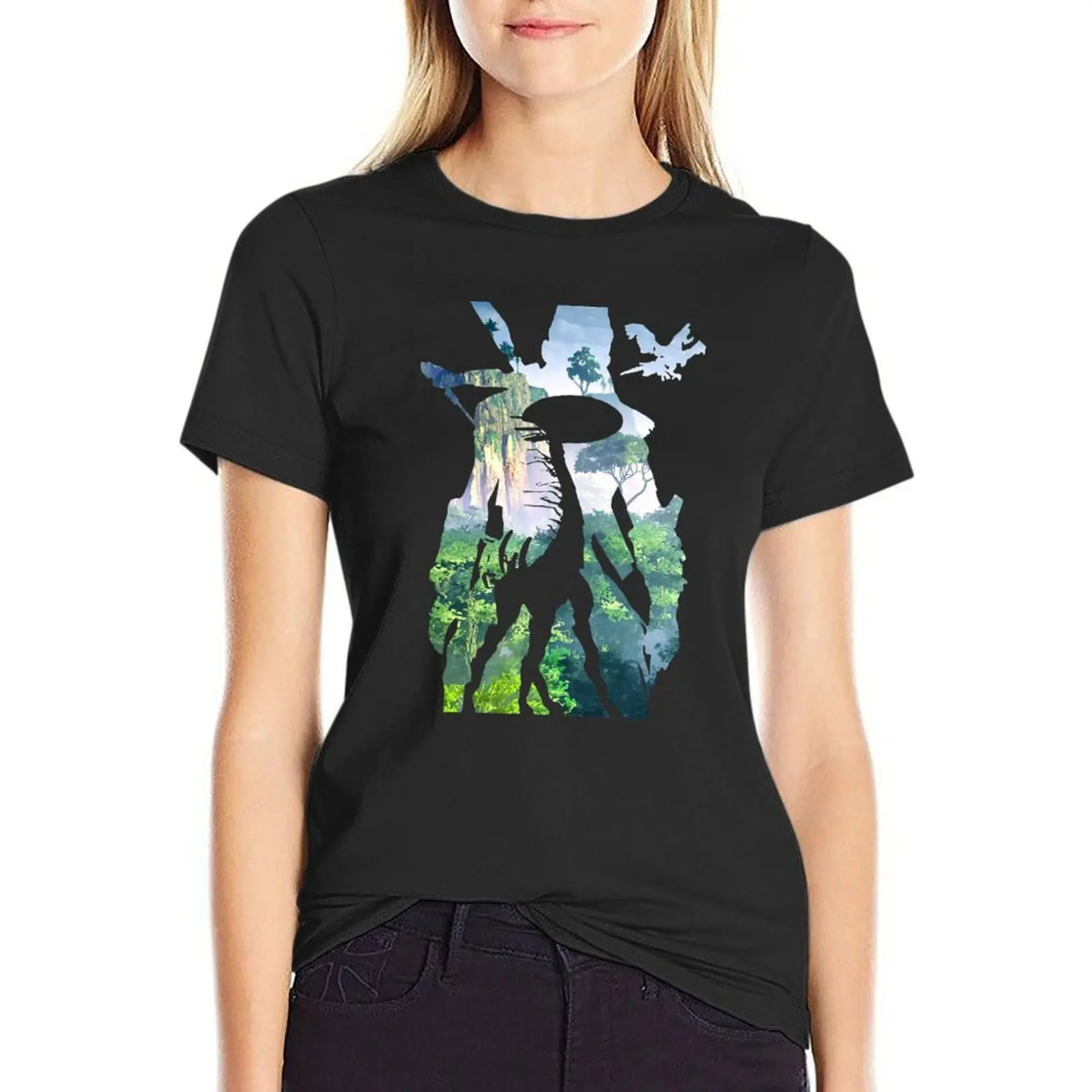 Horizon Zero Dawn Aloy I Love This T-Shirt cute clothes plus size tops blacks Women t-shirts