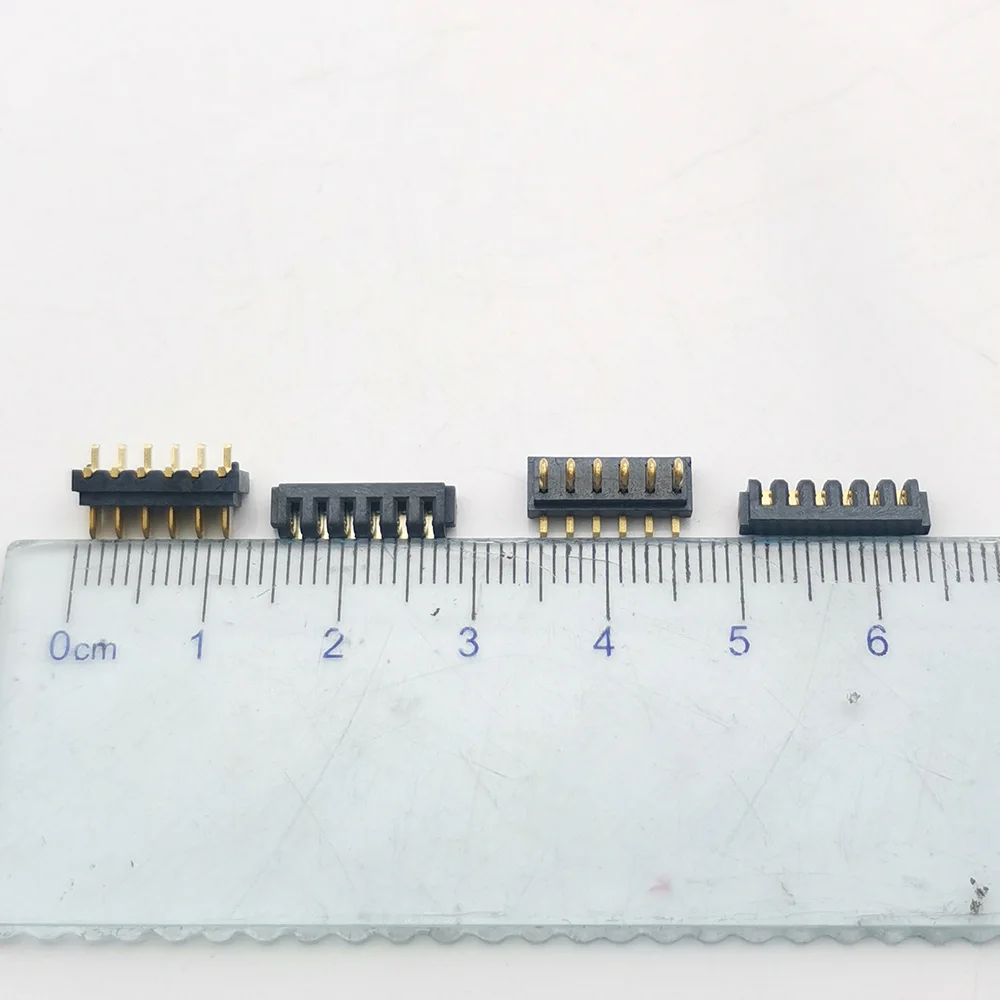 10pcs/Lot Blade battery Socket Connector 6 Pin Pitch 2.0 MM Drone Battery Connector Male Female 6P
