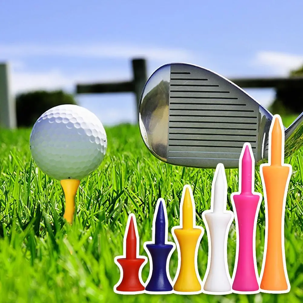 تي شيرت جولف بلاستيكي متدرج ، إكسسوارات جولف ، محملات قلعة ، تنحي ، تحكم في الارتفاع ، ملون