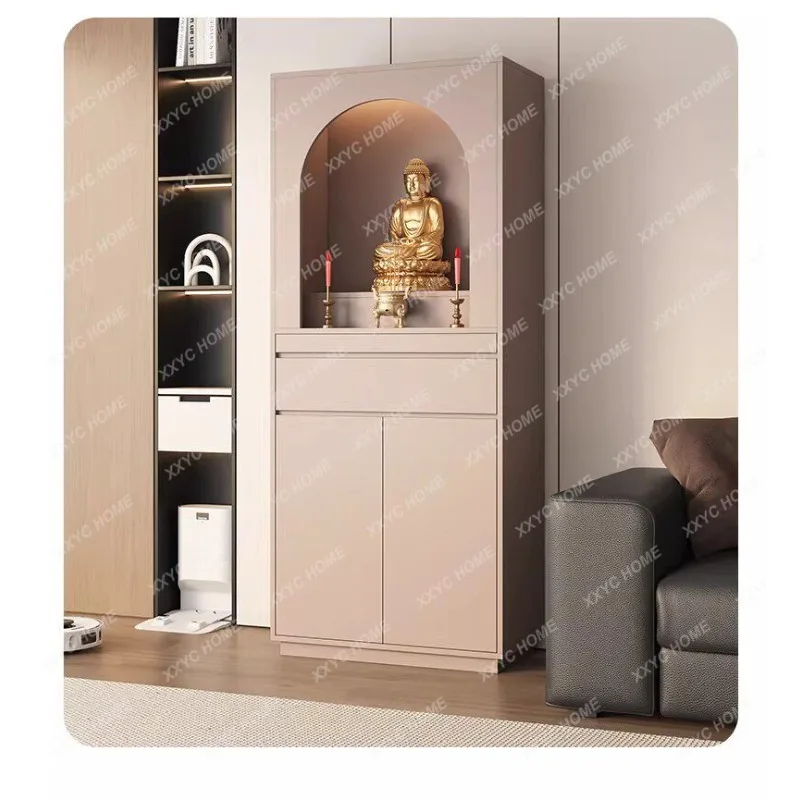 XXShrine offering table Modern small Buddha statue display cabinet Offering table Shrine cabinet