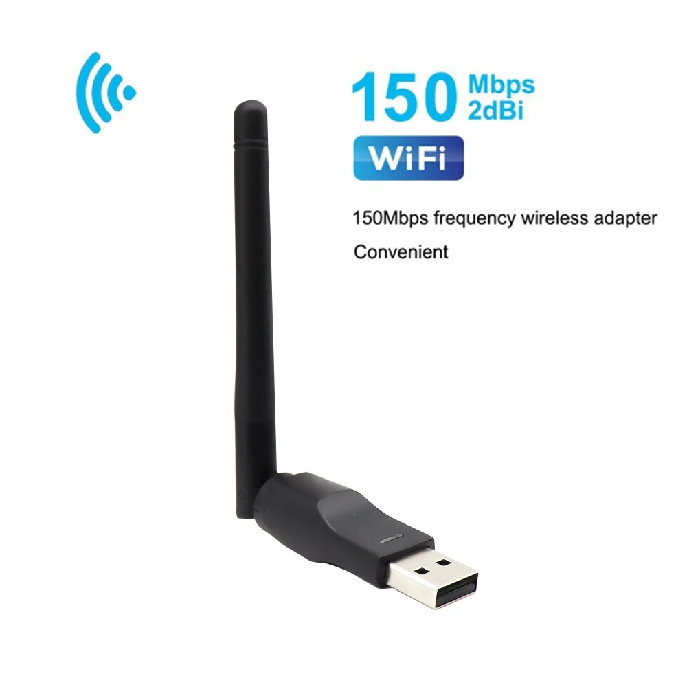 Mini Wireless Wifi Adapter 150 Mbit/s 20 dBm Antenne USB Wifi Empfänger Dongle MT7601 RTL8188 Netzwerkkarte 802.11b/n/g