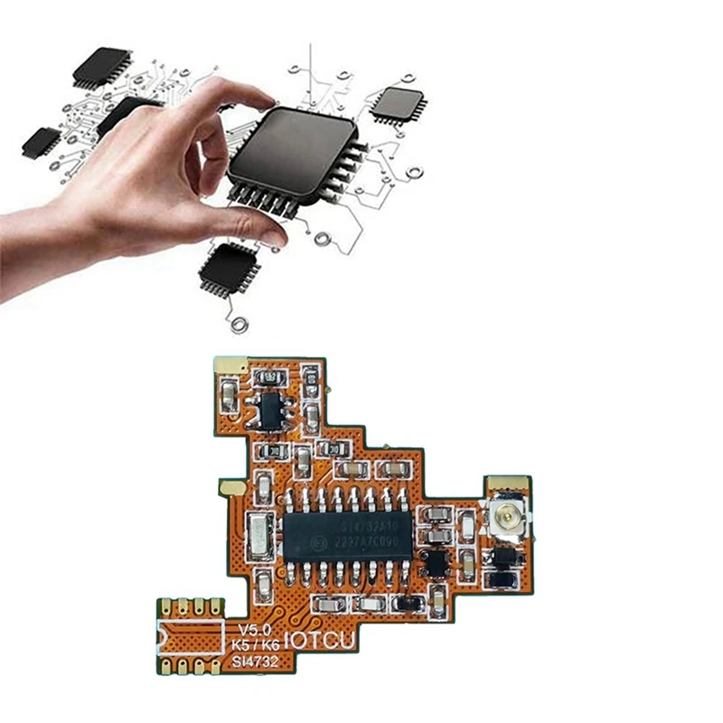 SI4732 V5.0 FPC Modification Module+USB Cable For Quansheng K5 K6 HF Shortwave Full Band/Single Sideband Reception