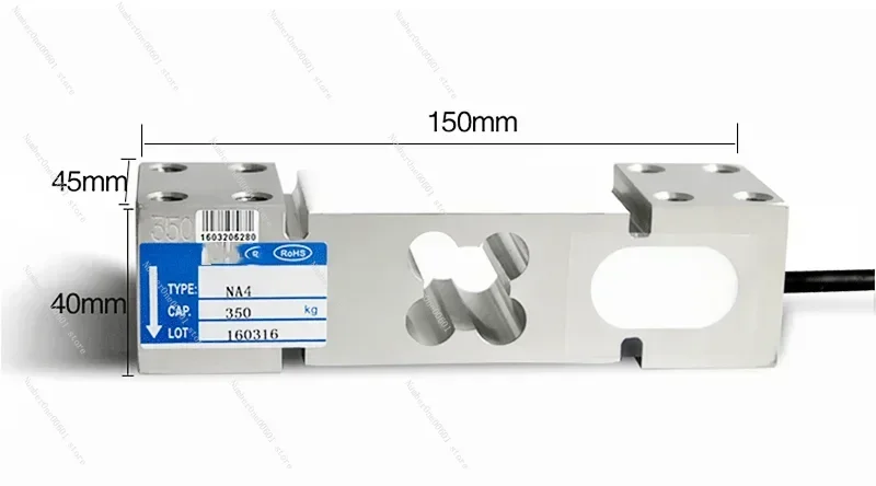 NA4 Weighing Sensor Load Cells Electronic Scale Sensor 100KG 200KG 350KG 500KG 800KG