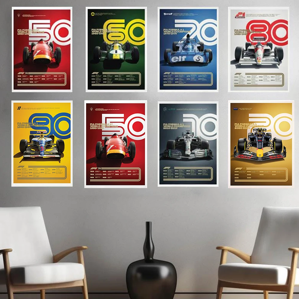 Винтажные-гоночные-плакаты-Формулы-1-50-х-90-х-годов-художественные-принты-f1-чемпион-мира-гоночный-автомобиль-холст-картина-гоночный-энтузиаст-домашний-декор