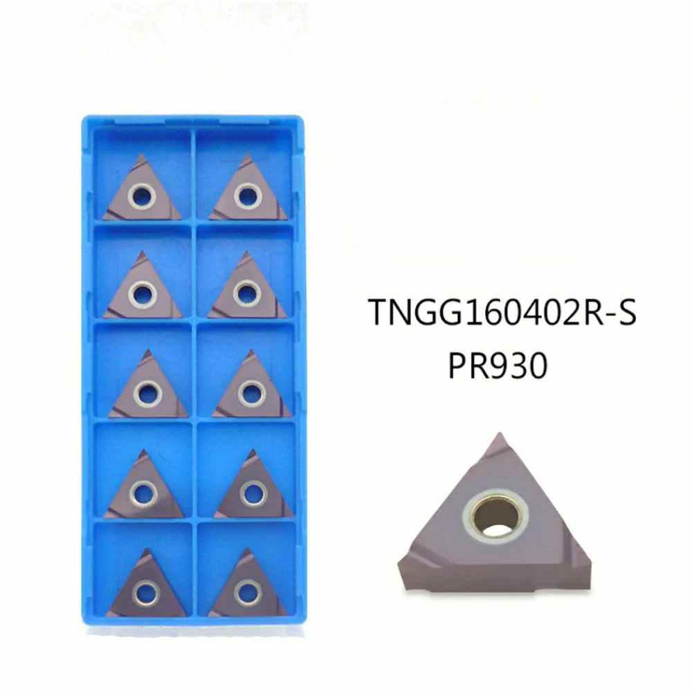 Origineel inzetstuk TNGG 160402 R-S PR930 CNC metalen mesdraaigereedschap TNGG 160408 R-S TNGG 160404 R-S PR930 PR1535 Draaibankgereedschap Byte Cutter