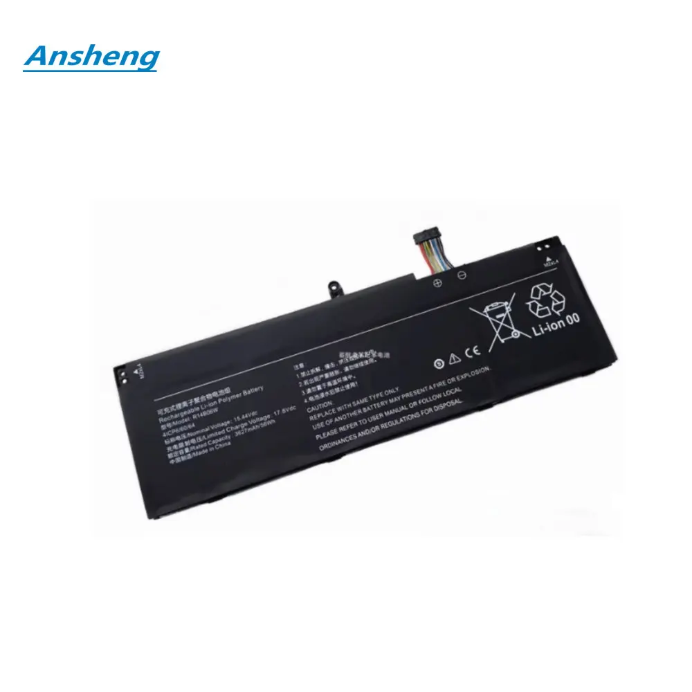 

R14B06W Laptop Battery For Xiaomi RedmiBook Pro 14 2022 XMA2008-AD XMA2008-DL RMA2201-AG J7265 RMA2201/2203 AG 15.44V 3627mAh