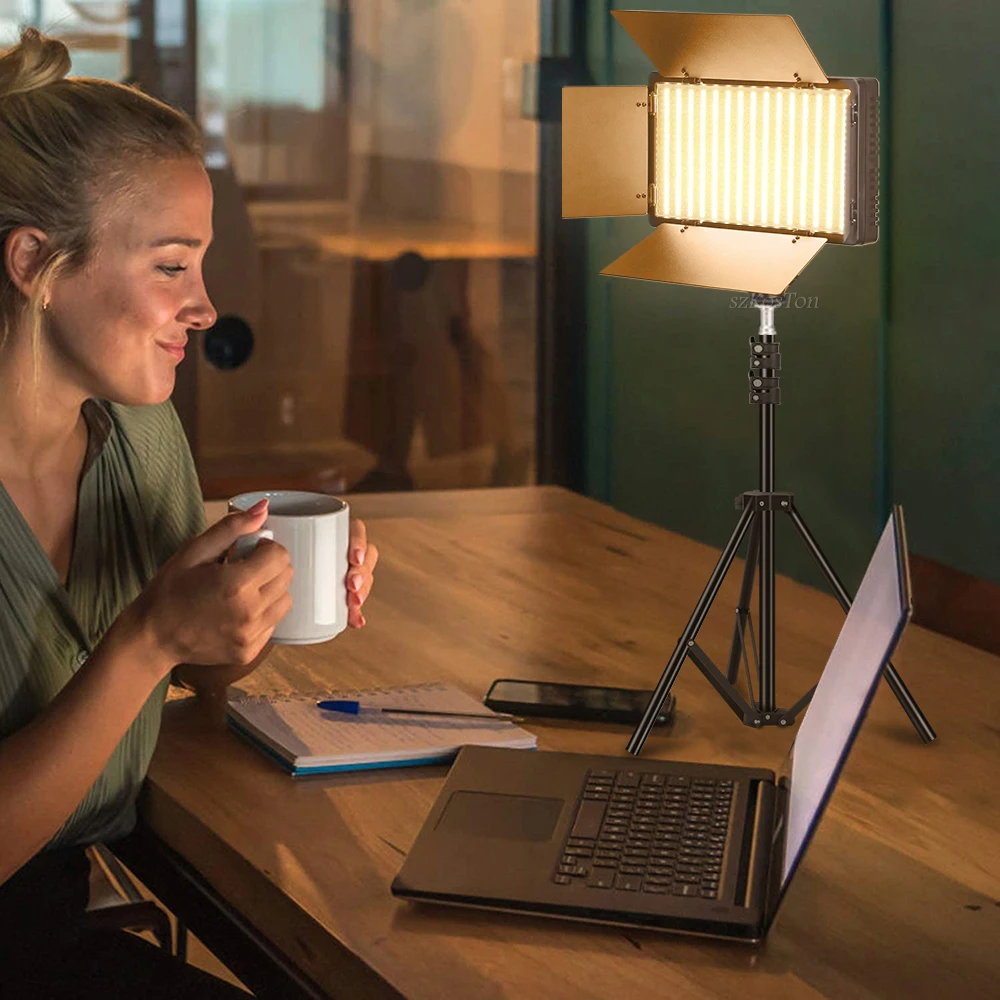 LED Lights Photo Studio Light Video Lighting Camera Light 35W Optiona Tripod Video Recording Photography Lamp For Tiktok Live