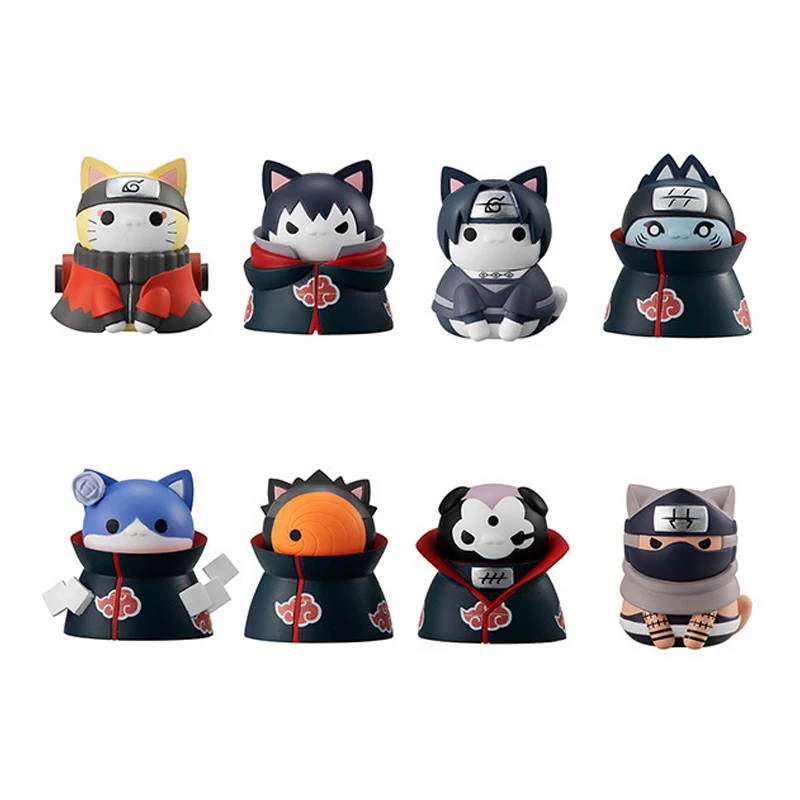 Reissue of MegaHouse genuine MEGA CAT PROJECT Naruto Shipp den Xiao Muye Hidden Village Attack and Defense! Model blind box toy