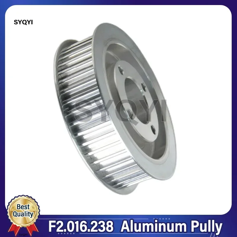 F2.016.238 Pully Replacement Spare Part 120x20x32mm Aluminum Wheel For CD102 CX102 SM102 XL105 Offset Printing Machine