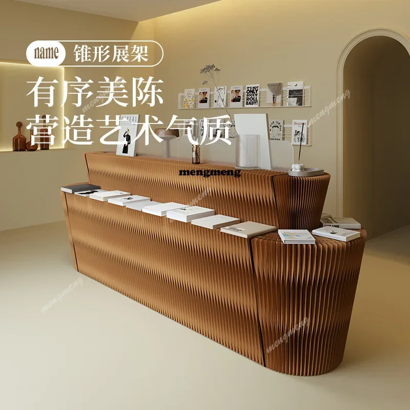 Folding Display Stand Shelf Decorative Stand Floor-to-ceiling Commercial Showcase Exhibition Suitable for Multi-layer Nakajima D