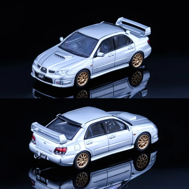 Furuya 1/64 Impreza WRX STi GD GG VII VIII IX Legering Motorvoertuig Speelgoed spuitgieten Metalen Model Collectie jongen Kerstcadeaus
