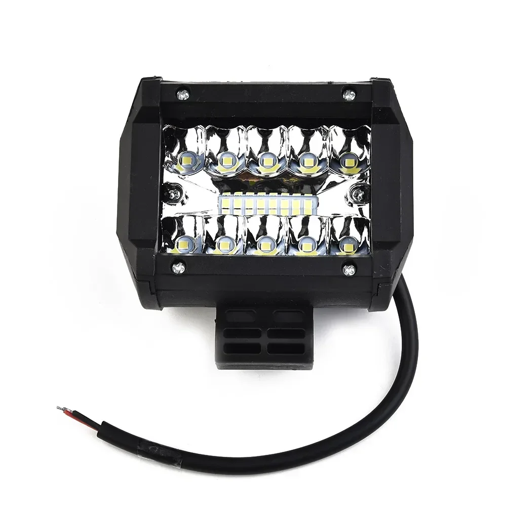 Accessories LED Light Bar 10.5*9.8*8cm Black High Intensity LEDs Useful 12V Dust-proof Weather-proof Practical