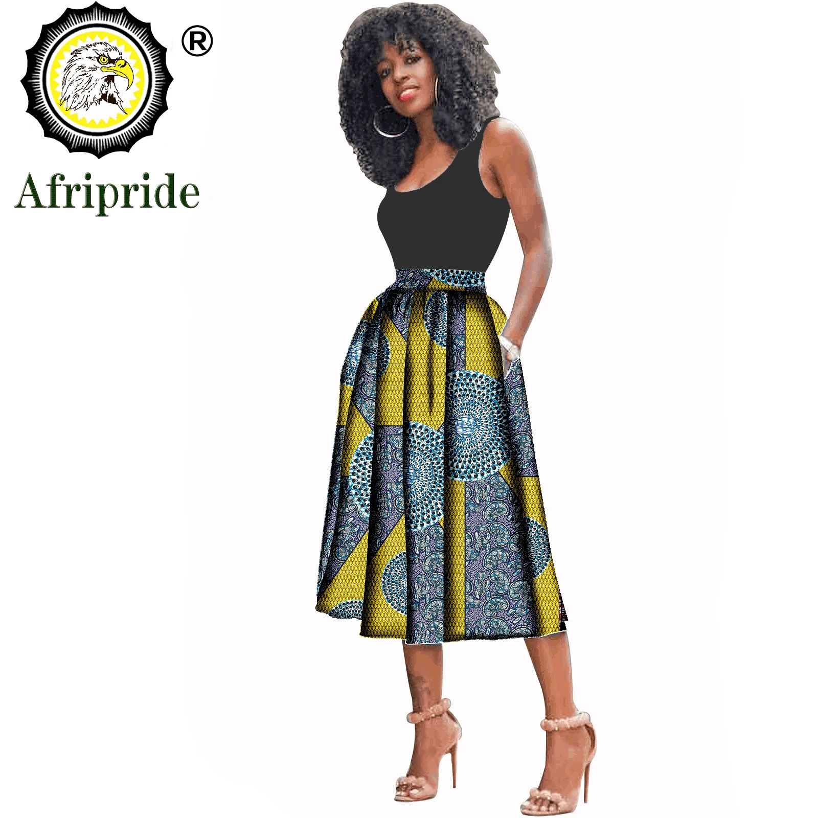 African skrits for women printclothing pure cotton spring autumn ankara print dashiki bazin riche  fabric AFRIPRIDE S1827003