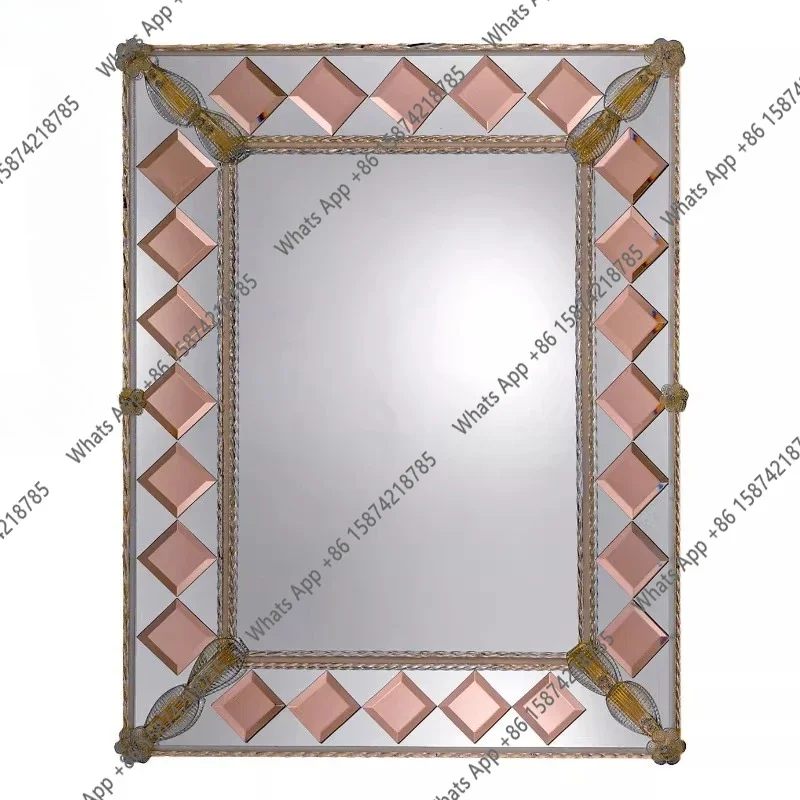 Lens Arch Comb Carry-on Valentine's Day Carved Student Dormitory Bag Decorative Makeup Mirror X