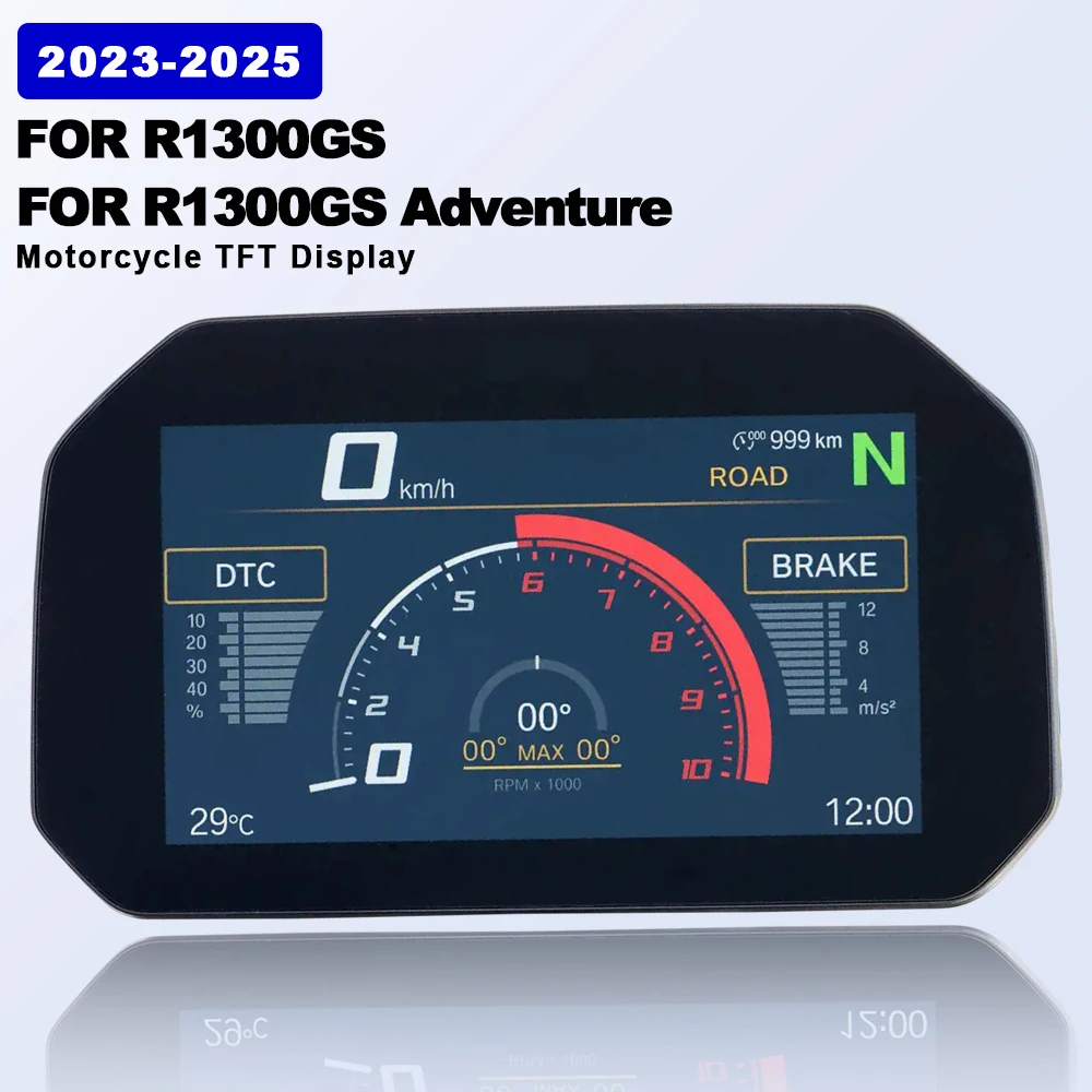 6.5 Inch TFT Display for BMW R1300GS Adventure R 1300 R1300 GS 1300GS Screen HD Multi-function Motorcycle Digital Speedometer