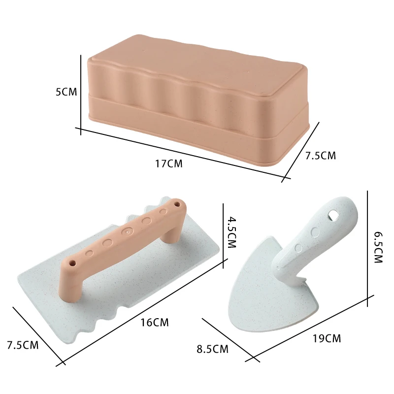 KIDNOAM Łopata do piasku na plaży Zabawki do śniegu Zestaw zabawek rzemieślniczych Interaktywne zabawki dla rodziców i dzieci Zabawki plażowe Halloween Prezent świąteczny