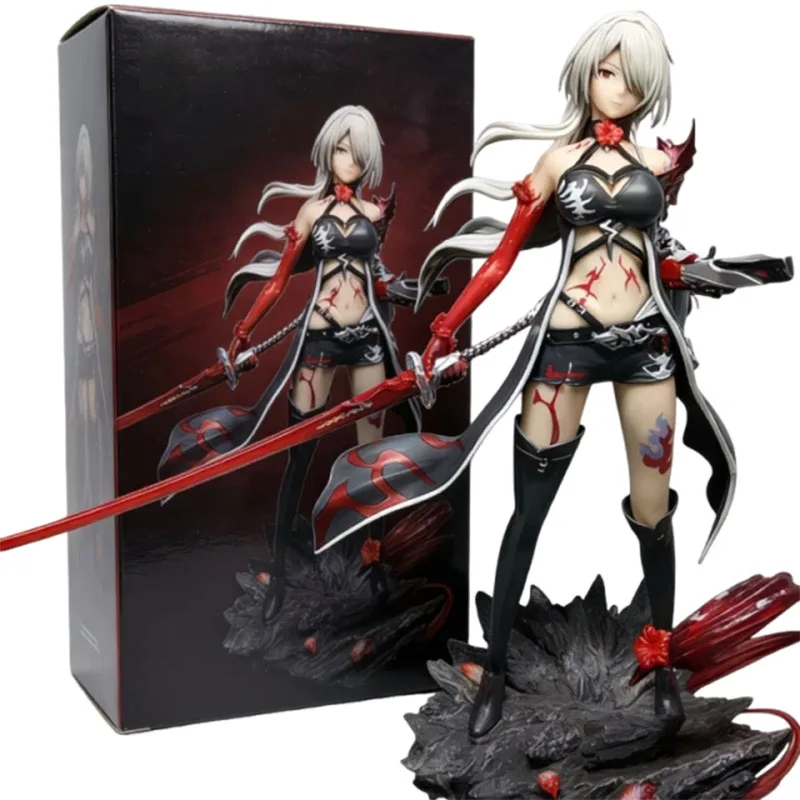 

30cm Star Rail Acheron Action Figure Anime Figuras Toys Manga GK Statue Game Peripheral PVC Collectible Model Doll Decor Gift