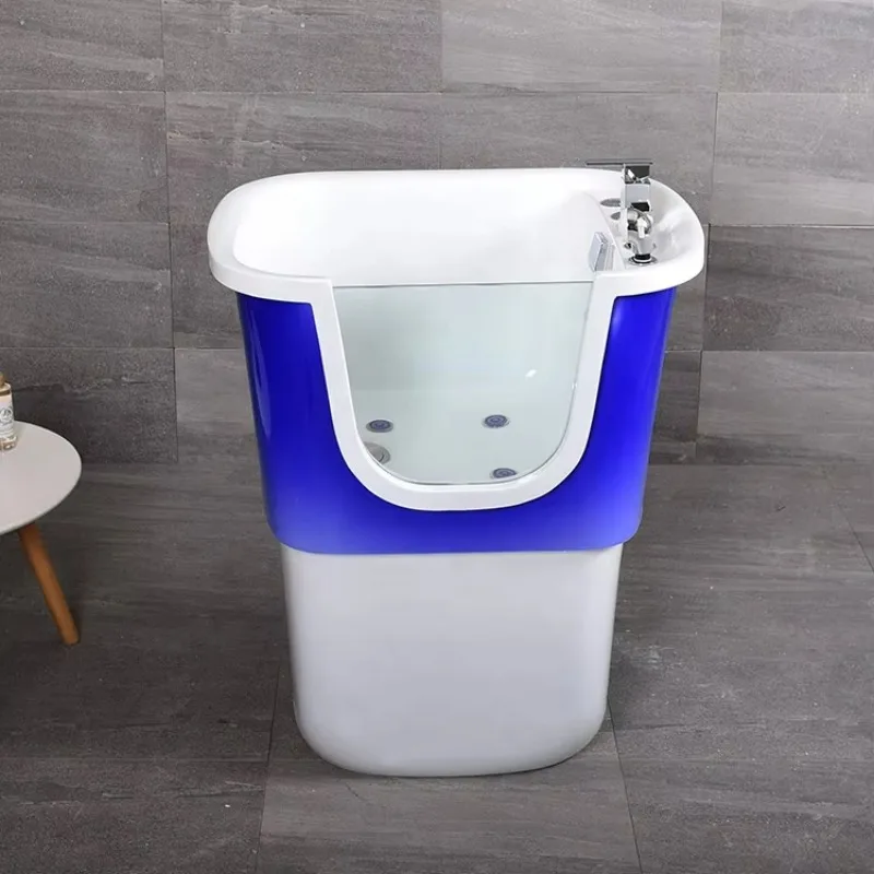 New Arrival Customizable Colors Pet SPA Bathtub Mini Acrylic Bathtub for Puppies and Cats Pet Grooming Milk Shower Bath
