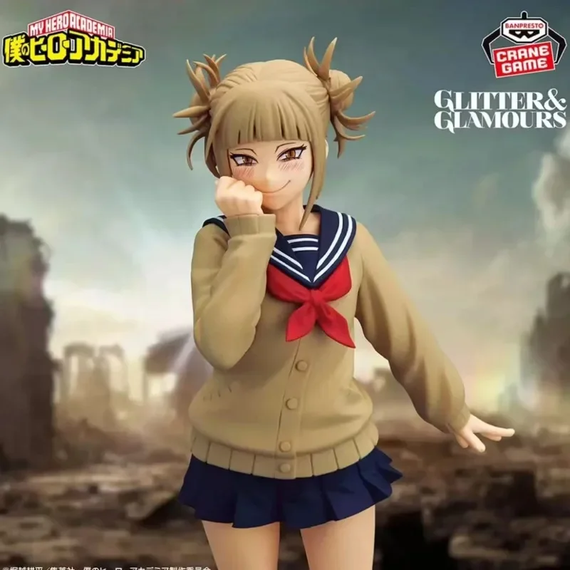 In Stock Original Bandai spirits banpresto glitter & glamours boku none hero academy chemistry anime figure mvc toys Gift Figure
