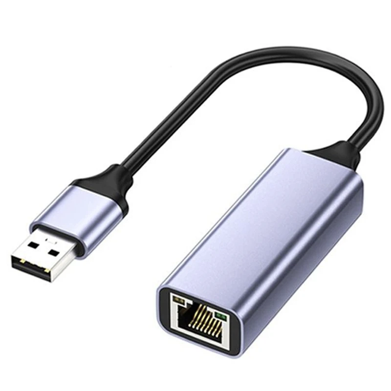Adapter USB na RJ45 Ethernet Adapter sieciowy USB3.0 PC Internet USB 1000Mbps do laptopa/telewizora